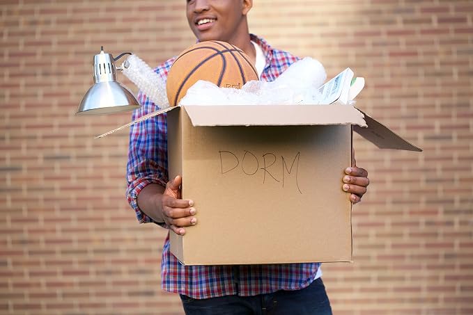 Duck Brand Kraft Corrugated Shipping Boxes, 16" x 16" x 15", Brown, 6-Pack (281502)