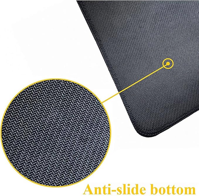 XXL Gaming Mouse Pad 35.4x15.7 Inch, Large Extended Desk Mat | Vintage Botanical Design, Non-Slip Rubber Base, Water-Resistant Surface and Stitched Edges for Gaming, Office & Home