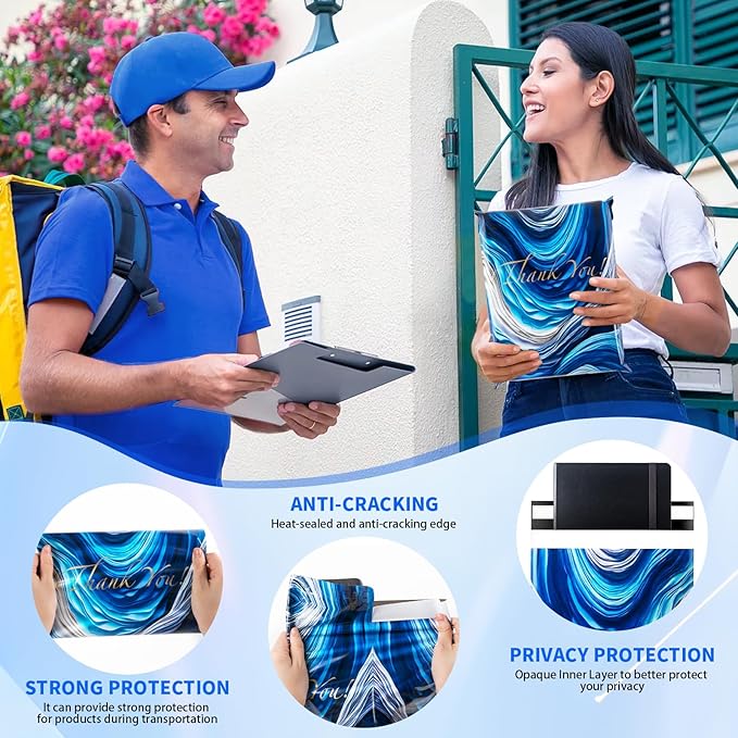Oududianzi Poly Mailers 10x13, 100PCS Shipping Bags, Mailing Bags, Packaging Bags, Mailers Poly Bags for Shipping, Polymailer 10x13, Polymailers Packaging Bags for Small Bussiness