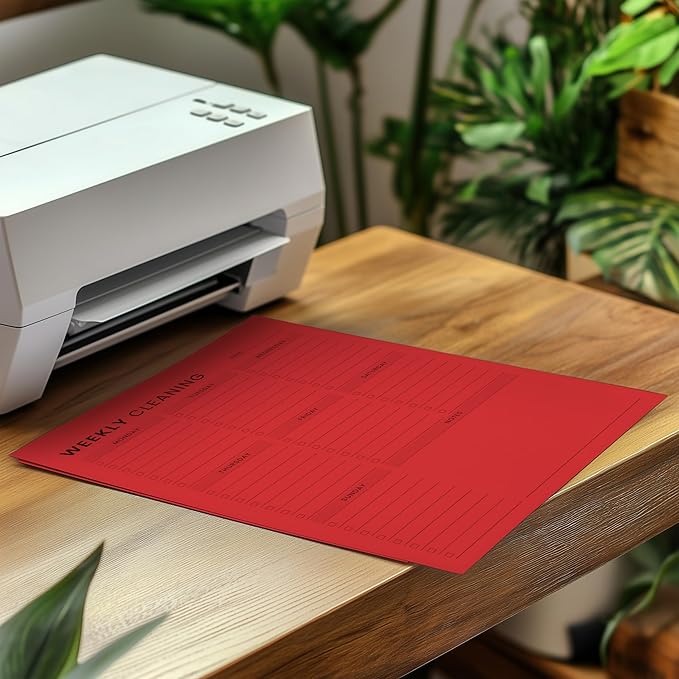Astrobrights Mega Collection, Colored Paper, Ultra Red, 625 Sheets, 24 lb/89 gsm, 8.5" x 11" - MORE SHEETS! (91692)