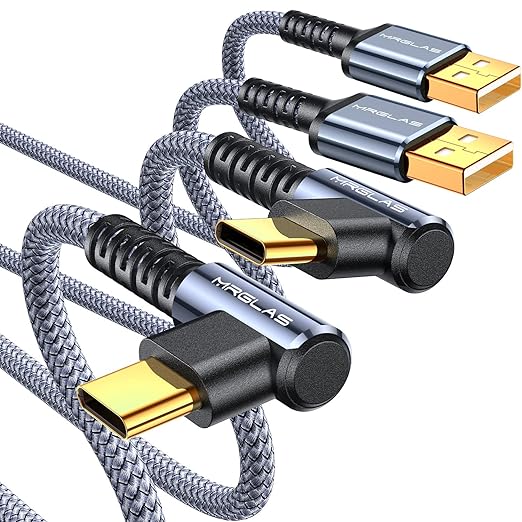 USB C Cable 3.2A, USB to USB C Cable [2-Pack,6.6FT], Type C Charger | Fast Charging Cable for iPhone 17/16 Pro Max, Samsung Galaxy S26 S25 Ultra S24 S23 S22, Note 20, Compatible for Car CarPlay
