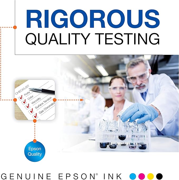 Epson T702 DURABrite Ultra -Ink High Capacity Cyan -Cartridge (T702XL220-S) for Select Workforce Pro Printers (Pack of 2)