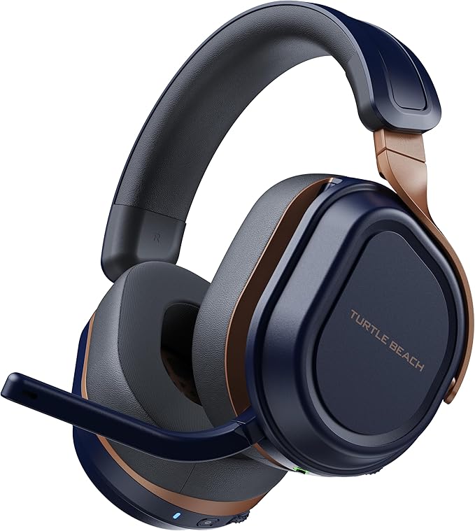 Turtle Beach Stealth 700 Gen 3 Wireless Multiplatform Amplified Gaming Headset for Xbox Series X|S, Xbox One, PC, PS5, Mobile – 60mm Drivers, AI Noise-Cancelling Mic, Bluetooth, 80-Hr Battery – Cobalt