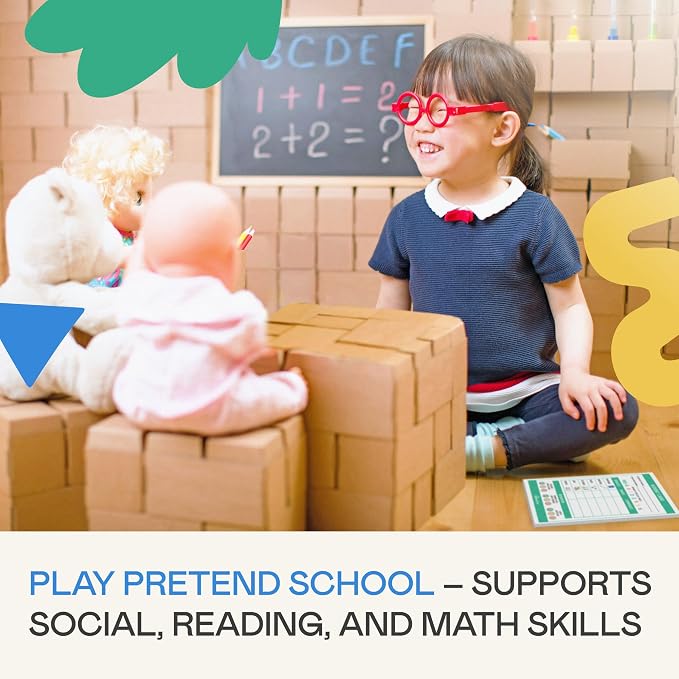 Kids Pretend Play Notepads - Boarding Pass & Report Card | 40 Pages Boarding Pass Notepad, 40 Pages Classroom Report Card Notepad, Travel Booking Agent &Teacher Imaginative Role Play