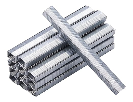 Bostitch Office B8 PowerCrown 0.25 Inch Staples, Pack of 5,000 Staples (STCRP21151/4), Silver