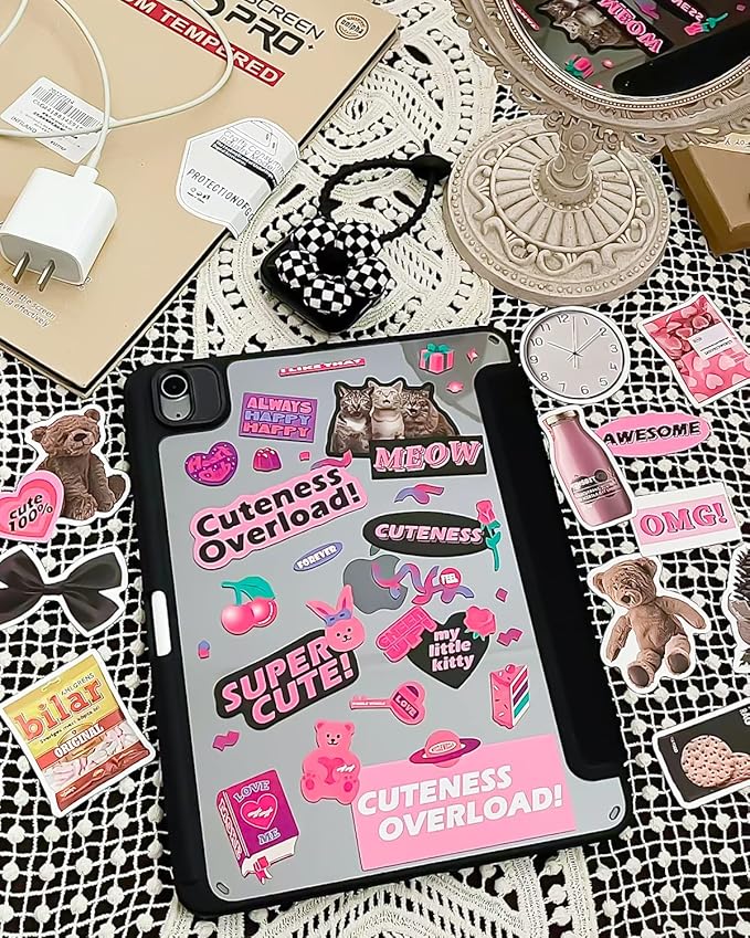 QYH Premium Printable Vinyl for Inkjet Printer-20 Glossy Sticker Paper Waterproof 8.5’’x11’’ White Labels