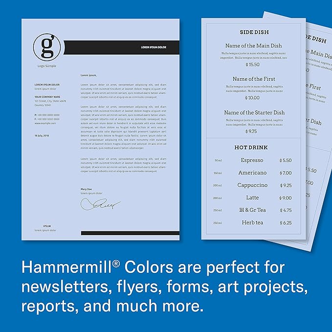 Hammermill Colored Paper, 20 lb Orchid Printer Paper, 11 x 17 - Made in the USA, Pastel Paper, 103804R - 1 Ream (500 Sheets)