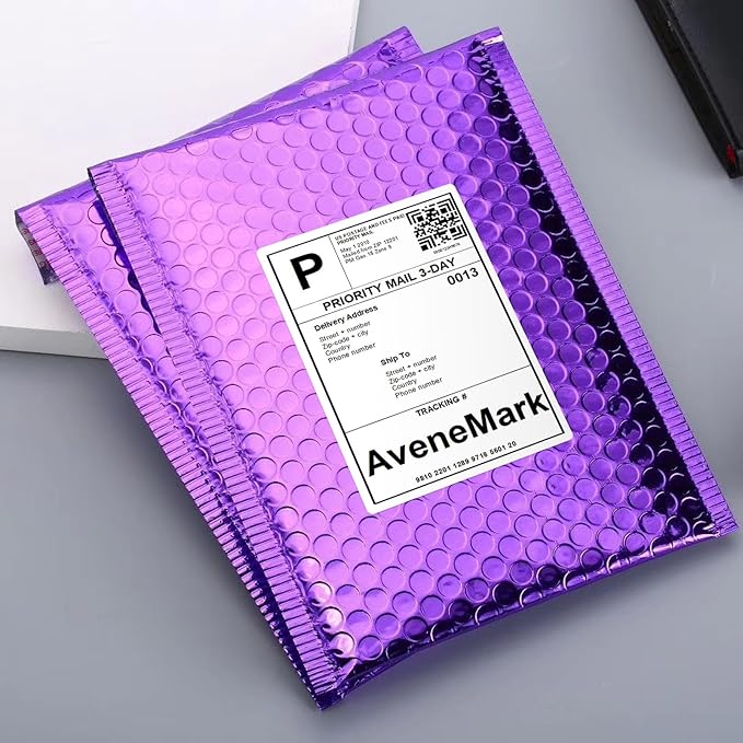 4" x 5" Shipping Labels – 100 Sheets, 400 Labels – 4 Per Page – Compatible with Laser & Inkjet Printers – Permanent Adhesive Address Labels for Shipping, Mailing & Organization