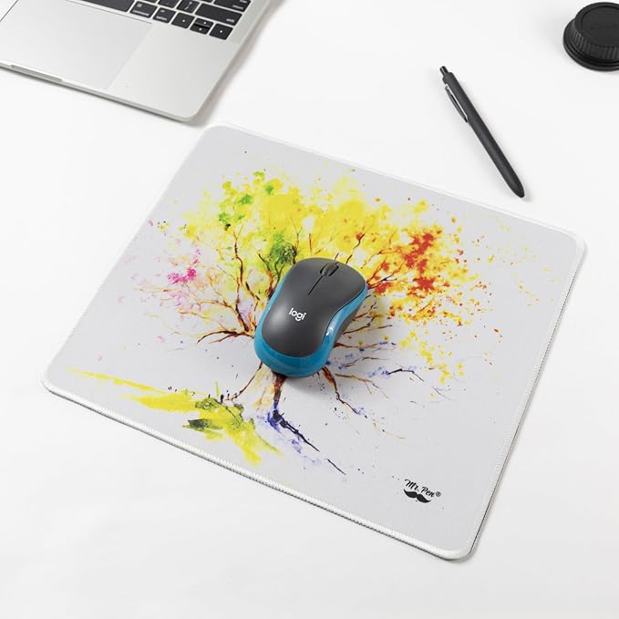 Mr. Pen- Mouse Pad, 12.5"x 10.5", 2 Pack, Eternal Seasons | Laptop and Computer Mouse Pad Gaming, Anti-Slip Rubber Base