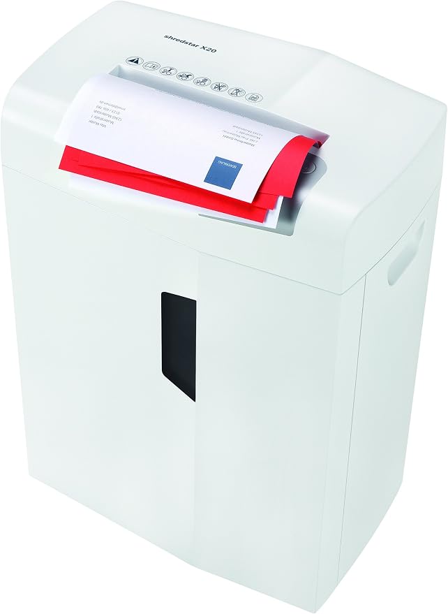 HSM of America Shredstar X20 Cross-Cut Shredder, 20 Manual Sheet Capacity | HSM1051W