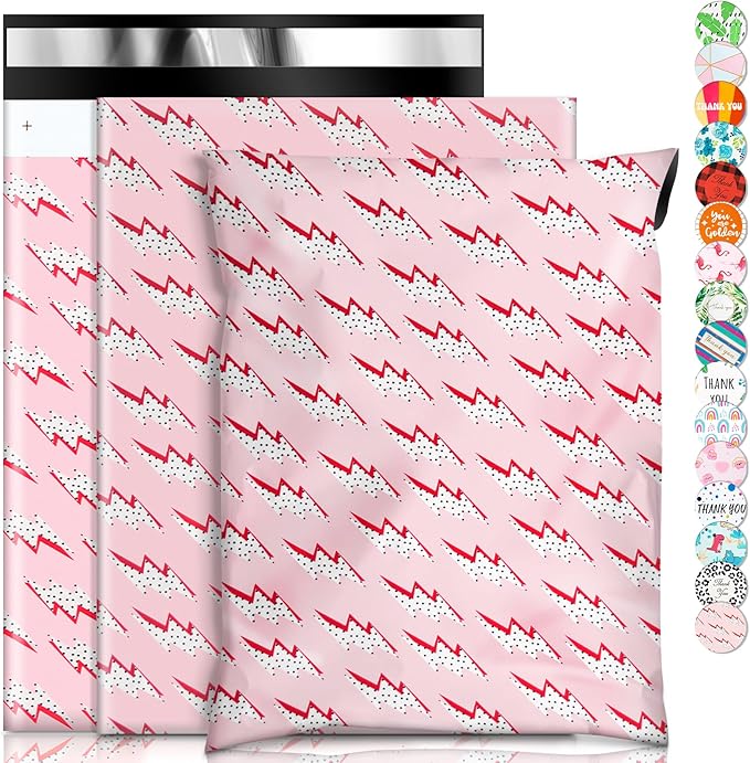 Oududianzi Poly Mailers 10x13, 100PCS Waterproof Shipping Bags, Thick Mailers Poly Bags for Shipping, Polymailer Packaging Bags for Small Business and Clothes