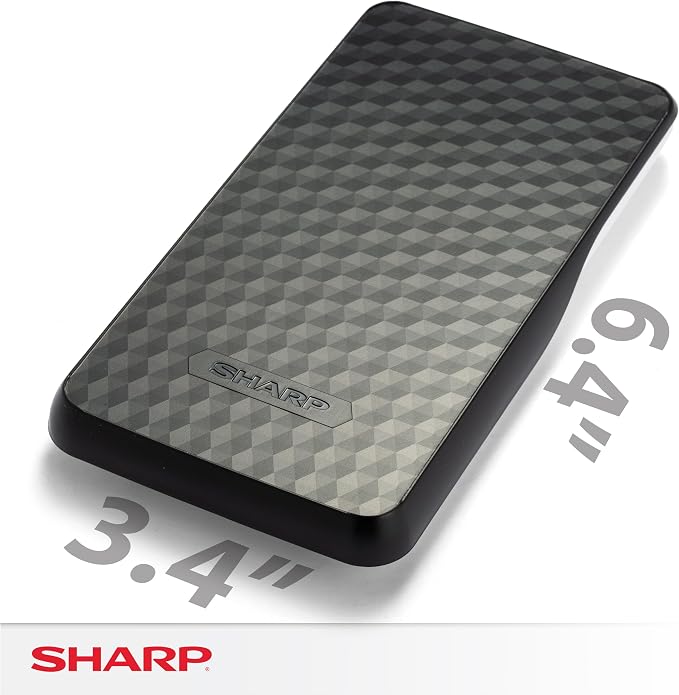 Sharp EL-531TGBBW 12-Digit Scientific/Engineering Calculator with Protective Hard Cover, LCD Display, Great for Students and Professionals, Black