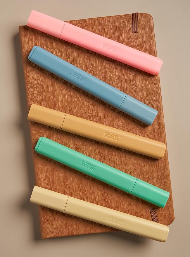 BLIEVE- Aesthetic Bible Highlighters No Bleed Through Assorted Colors, Cute Highlighter For Journaling Office Supplies And Accessories, Bible Highlighters And Pens No Bleed Chisel Tip (VINTAGE)