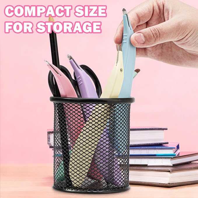 ThinkLearn Magnetic Staple Remover 20 Pack, Pen-Shaped Staple Puller | Quick and Effortless Staple Removal, Magnetic Pickup Grabs Staples, for School & Home Office