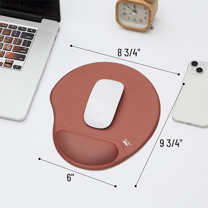 Mr. Pen Ergonomic Mouse Pad with Wrist Support, Brown