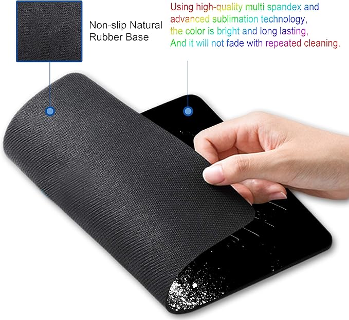 Mousepad Computer Mouse pad with Personalized Flag Eagle Design Office Non-Slip Rubber Mouse mat