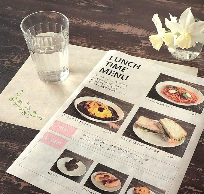 Japanese Rice Paper Printable A4 Size Paper (30 Sheets), Multipurpose Copy Paper for Laser and Inkjet Printers, Made in JAPAN, Natural Color