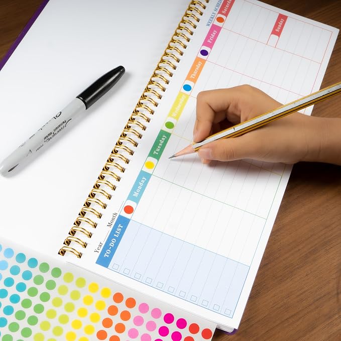 10080 PCS Small Dot Stickers 1/4" Round Circle Color Coding Labels | 15 Colors Coding Labels Tiny Dot Sticker for Office,Classroom, Inventory Organize, File Classification