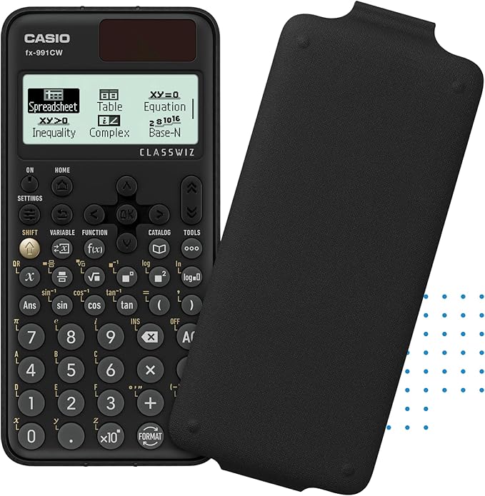 Casio fx-991CW– Advanced Scientific Calculator with High-Res 4-Tone Display | Natural Textbook Display | 540+ Functions, Numeric Calculus, Matrix Solver | Ideal for Engineering, Science & Exams