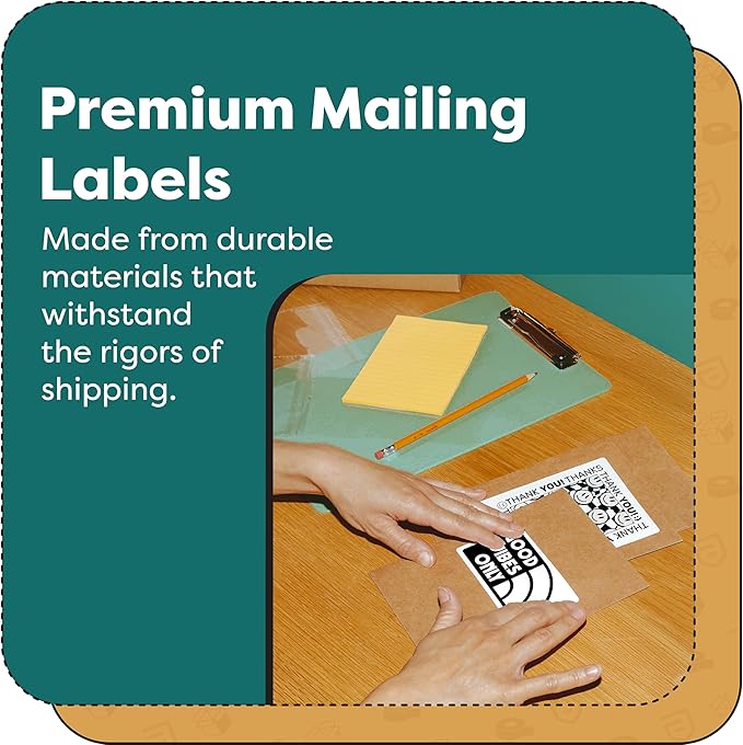 Replacement for DYMO 30334 (20 Rolls, 20000 Labels) 2 1/4" X 1 1/4" | Direct Thermal UPC Barcode and SKU Labels - Compatible With LabelWriter 450, 450 Turbo, 4XL (NOT 550, 5XL) - Aegis Adhesives