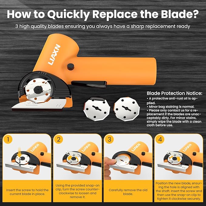Cardboard Cutter 4000mAh 450RPM 3 Speeds Powerful Cordless Electric Scissors - Cardboard Box Cutter, Power Box Cutter, Rechargeable Electric Scissors for Cardboard Fabric Plastic Carpet Cutting Tool