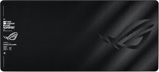 ASUS ROG Sheath II XXL Gaming Mouse Pad – 35.4” x 15.7”, Advanced Cooling Fabric, 1.5X Smoother Textile-Weave Surface, Flat-Stitched Durable Edges, Non-Slip Base - Black