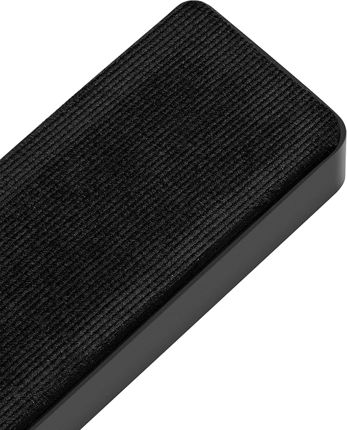 Amazon Basics Dry-Erase Whiteboard Erasers with Soft Pile, for School, Office, Home, and Classroom, Black, 16-Pack