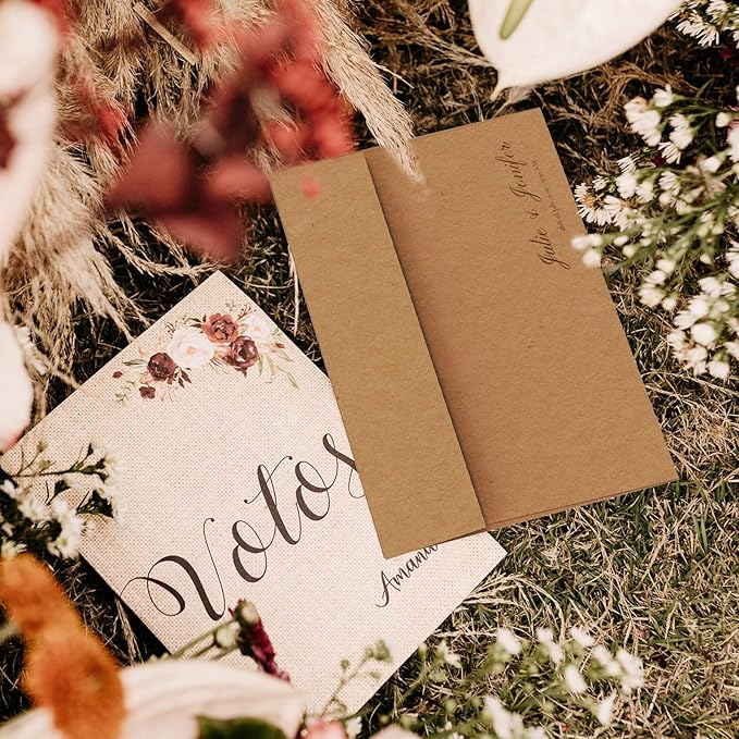 A4 Brown Kraft 4x6 Envelopes Self Seal 100 Pack, Goefun 4.25 x 6.25 Printable Greeting Card Envelopes for Card Making, Photos, Invitations, Weddings, Graduation, Baby Shower, 120 GSM