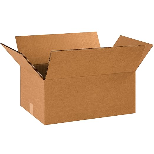 BOX USA Shipping Boxes Double Wall 18"L x 12"W x 6"H, 15-Pack | Corrugated Cardboard Box for Packing, Moving and Storage