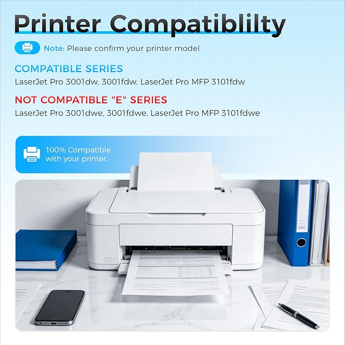 138A Toner Cartridge 2Pack with Chip High Yield Compatible for HP 138A 138X W1380A W1380X Toner Work with LaserJet Pro MFP 3001dw 3001fdw 3101fdw Laser Printer Ink All-in-One 3101fdwe 3001dwe 3001fdwe