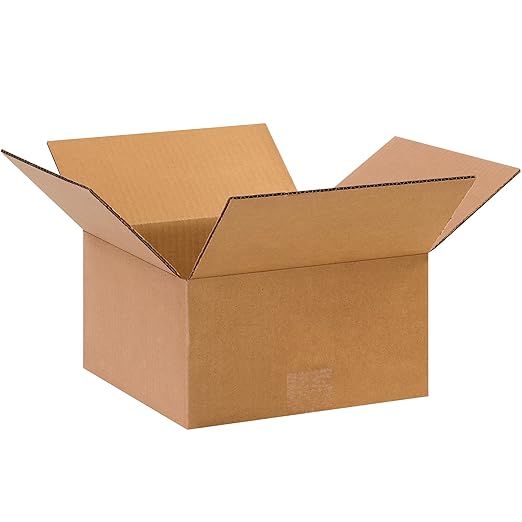 TAPE LOGIC 11 x 11 x 5 Corrugated Cardboard Boxes, Flat 11"L x 11"W x 5"H, Pack of 25 | Shipping, Packaging, Moving, Storage Box for Home or Business, Strong Wholesale Bulk Boxes