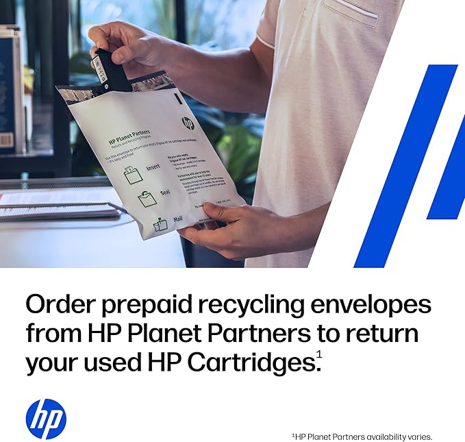 HP 902XL Yellow High-Yield Ink Cartridge | Works OfficeJet 6950, 6960 Series, OfficeJet Pro 6960, 6970 Series | Eligible for Instant Ink | T6M10AN
