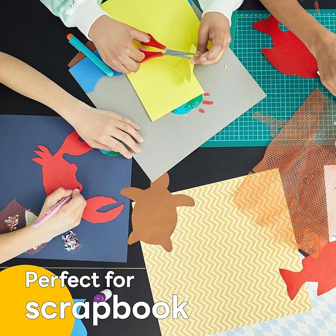 Colored Cardstock 8.5 x 11, Goefun 25 Sheets 25 Colors Construction Paper Assorted Color for Crafts & Scrapbooking