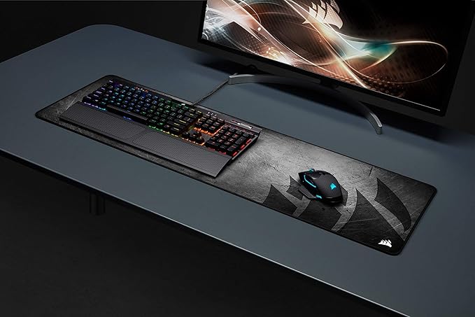 Corsair MM300 PRO Premium Spill-Proof Cloth Gaming Mouse Pad – Extended - Multicolor (Pack of 2)
