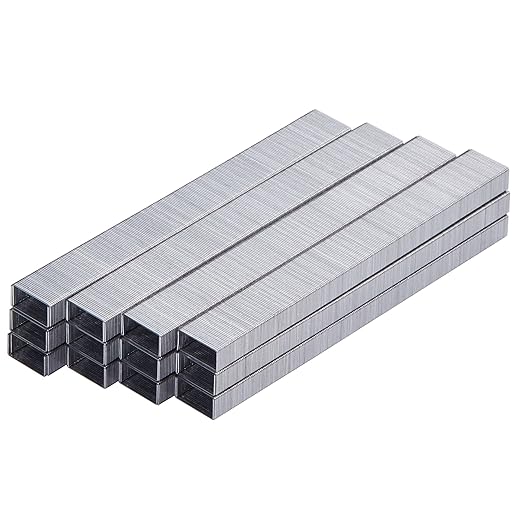 Bostitch Office Premium Standard Staples, 1/4" Full Strip, Box of 5,000 Staples