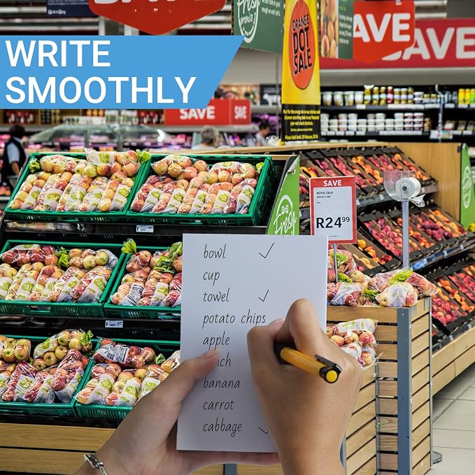 zmybcpack 20 Pack Note Pads Memo Pads 4”x6”- 100 Sheets Each Paper Notepads | Small Memo Scratch Pad Writing pads To Do Grocery List