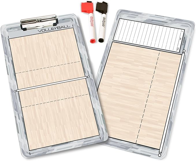 GoSports Premium Dry Erase Coaches Clipboards – Basketball, Baseball, Football, Soccer, Hockey, Volleyball, Lacrosse