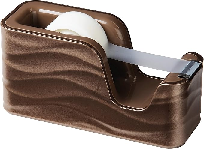 Scotch Brand Wave Tape Dispenser, Great for Gift Wrapping, Includes 3/4 in x 350 in Tape Roll (C20-WAVE-MB)