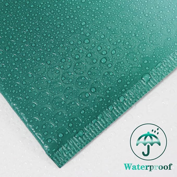 8.5x11 Inch 30 Pack Green Bubble Mailers, Waterproof Padded Envelopes, Self Seal, Strong Adhesion Bubble Envelopes, Cushioning Padded Mailers for Small Items