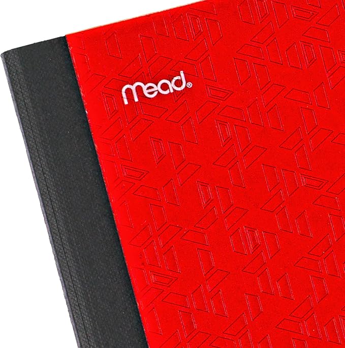 Five Star Composition Book + Study App, 12 Pack, Wide Ruled Paper, 7-1/2" x 9-3/4", 80 Sheets, Forest Green, Tidewater Blue, Fire Red and Harvest Yellow (950033B-ECM)