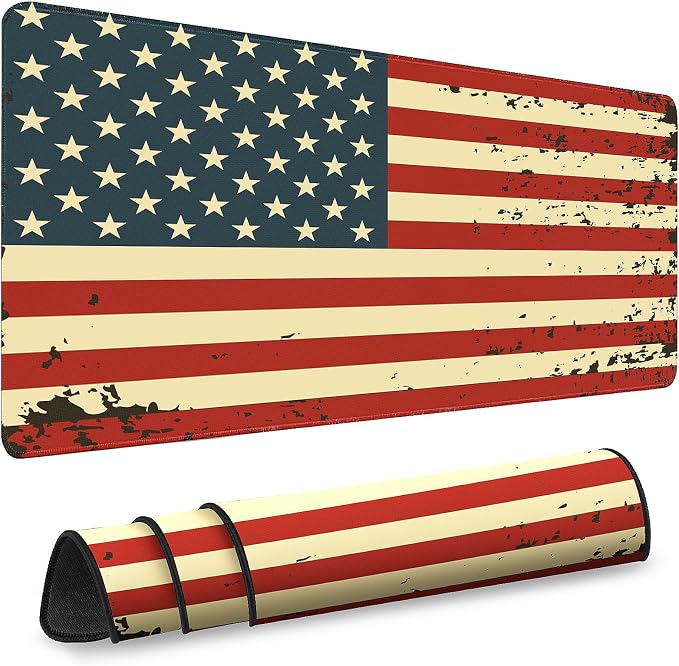 Mouse Pad Gaming - Desk Mat for Keyboard and Mouse - Large Mouse Pads for Desk, Gaming Mousepad with Non-Slip Base, Desks Pad (31.5" X 11.8") for Game, Office and Home