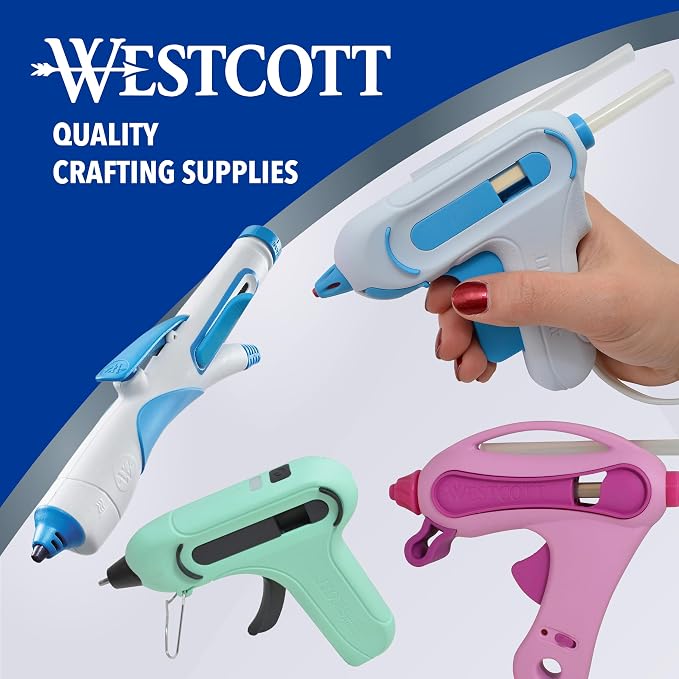 Westcott 16837 Premium All-Temperature Mini Glue Sticks for Hot Glue Gun, 30 Pack