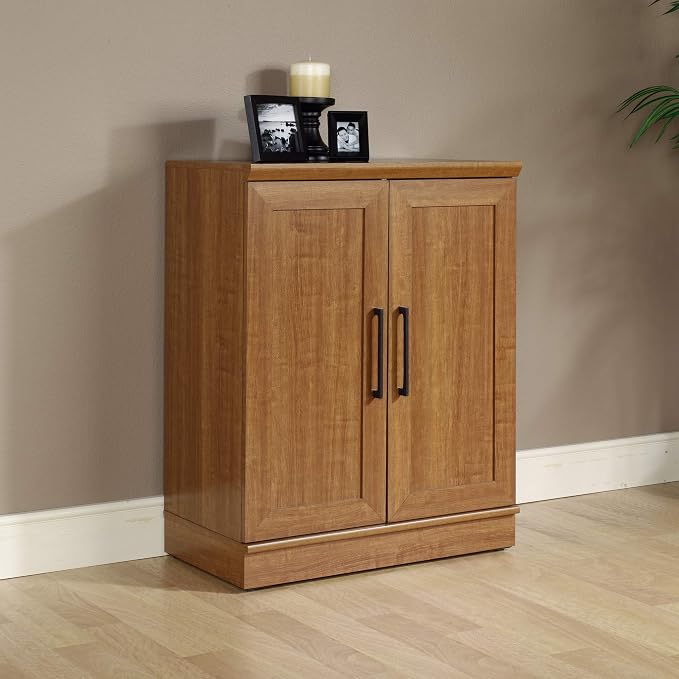 Sauder HomePlus Base Cabinet/ Pantry Cabinet, Sienna Oak finish