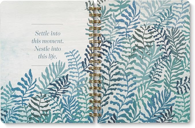 Compendium Spiral Notebook – Live Slow, Love True, Grow Free. – A Designer Spiral Notebook with 192 Lined Pages, College Ruled, 7.0" W x 9.25" H