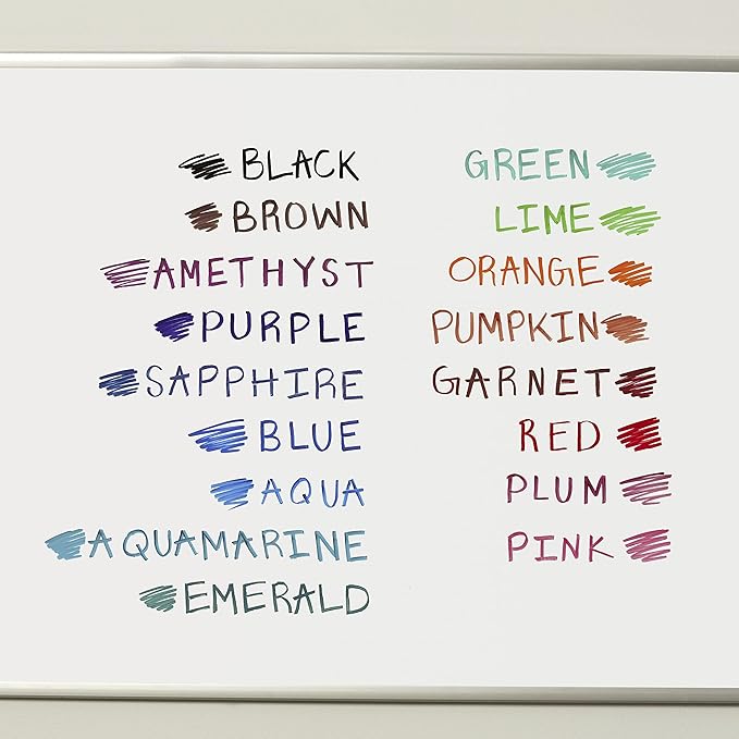 EXPO 80074 Low-Odor Dry Erase Markers, Chisel Tip, Assorted Colors, 4-Count (Pack of 2)