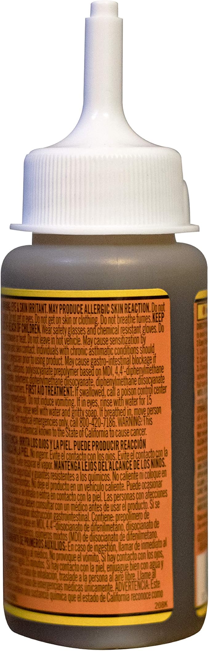 Gorilla Original Gorilla Glue, Waterproof Polyurethane Glue, 4 Ounce Bottle, Brown, (Pack of 2)