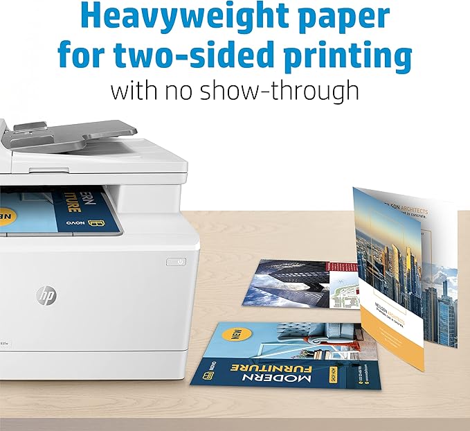 HP Professional Business Paper, Glossy, 8.5x11 in, 52 lb, 150 sheets, works with laser printers (4WN10A)