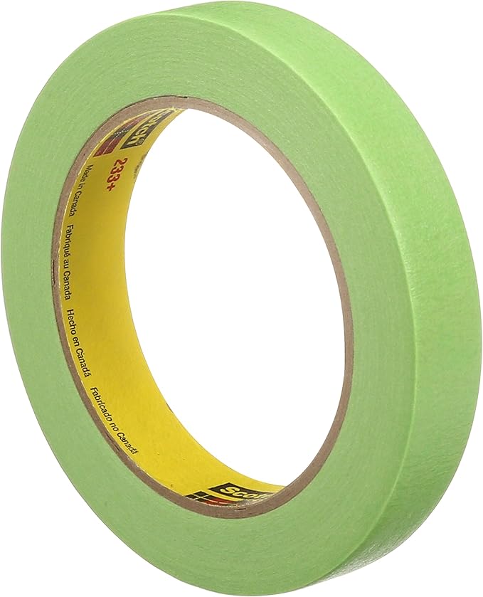 3M Automotive Performance Masking Tape, 03431, 18 mm x 32 m, 1 Roll