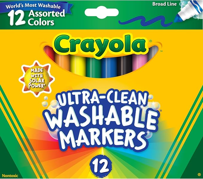 Crayola Ultra Clean Markers 12ct