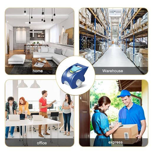6 Rolls Clear Packing Tape - Quiet Packaging Tape 1.5 INCH Core Shipping Tape Refill Rolls Moving Tape for Packing Boxes, 2" x 25 Yards